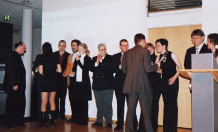 Gruppenbild aller Preisträger des Abends